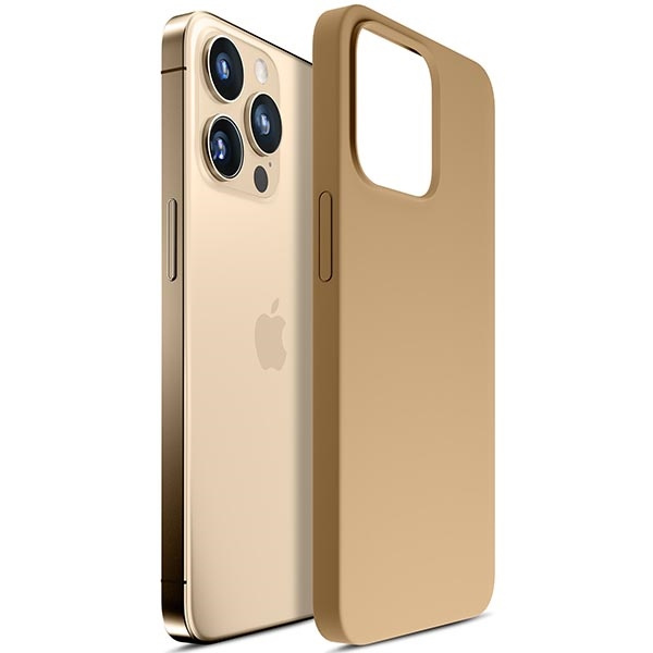 3MK Hardy Case iPhone 14 Pro Max 6,7" złoty/gold MagSafe