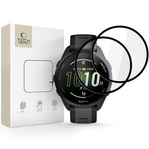SZKŁO HYBRYDOWE TECH-PROTECT GLASS FLEX+ 2-PACK GARMIN FORERUNNER 165 BLACK