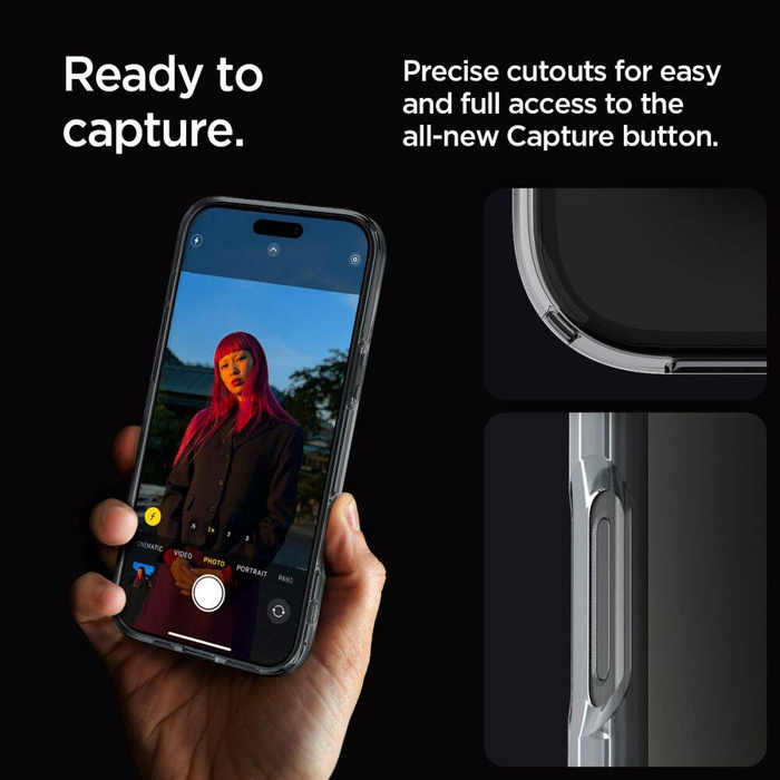 ETUI SPIGEN ULTRA HYBRID IPHONE 16 PRO MAX SPACE CRYSTAL