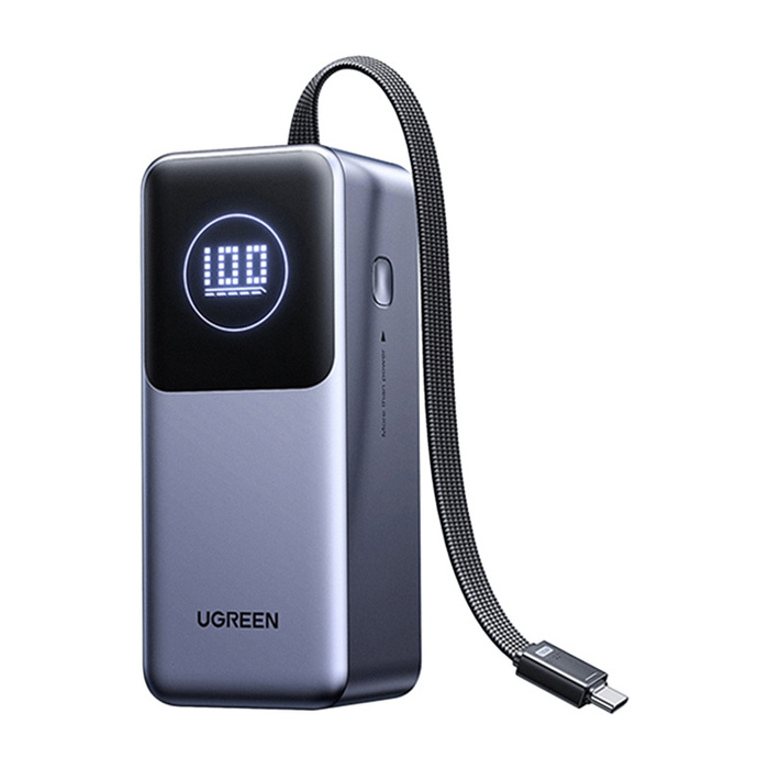 Powerbank 20000mAh Ugreen PB723 USB 2x USB-C 130W Szary