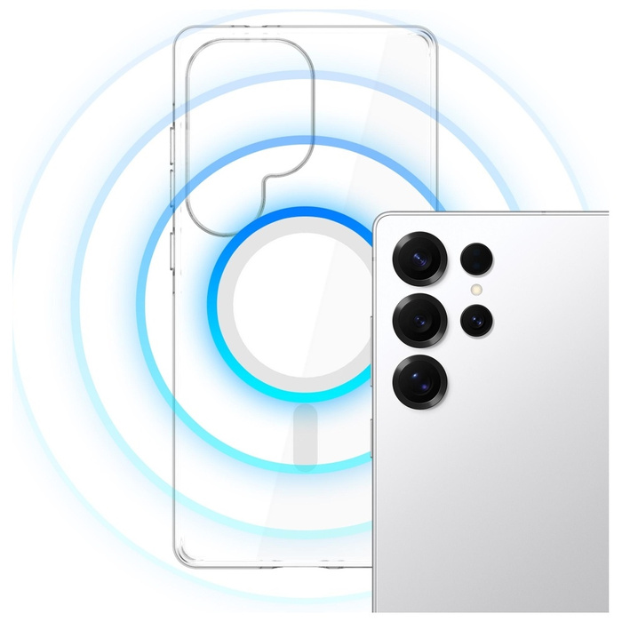 Etui 3MK EverClear MagCase do Samsung    Galaxy S25 Ultra