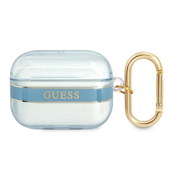 Etui GUESS Apple AirPods Pro Cover Strap Collection Niebieski Case