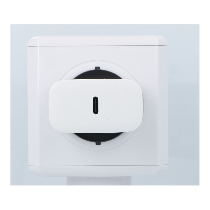 Ładowarka sieciowa do telefonu Forcell F-Energy USB C QC4.0 PD 3A 20W + kabel USB C do Lightning TFK-TC-20WPD biała