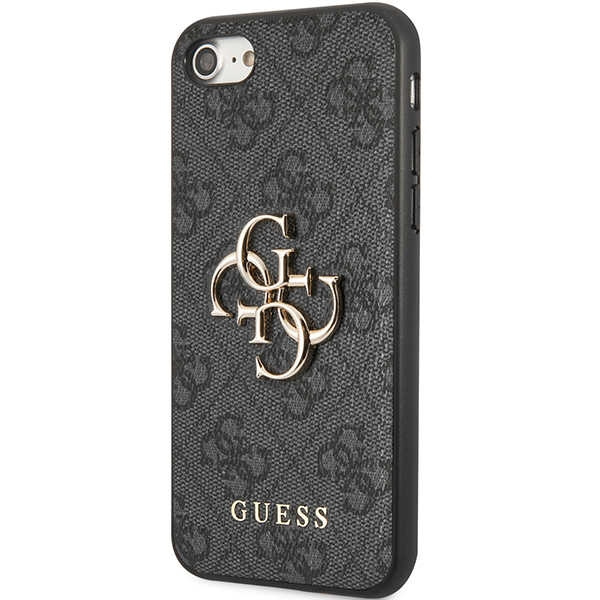Etui Guess GUHCI84GMGGR iPhone 7/8/SE 2020/ 2022 szary/grey hardcase 4G Big Metal Logo Case
