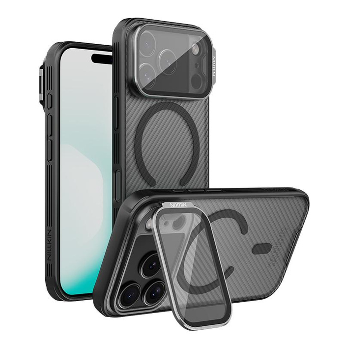 NILLKIN CAMSHIELD PROP MAGNETIC CASE IPHONE 17 PRO BLACK / CZARNY