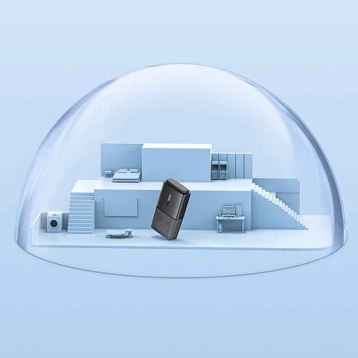 Karta sieciowa USB Baseus BS-OH169 300Mb/s - czarna