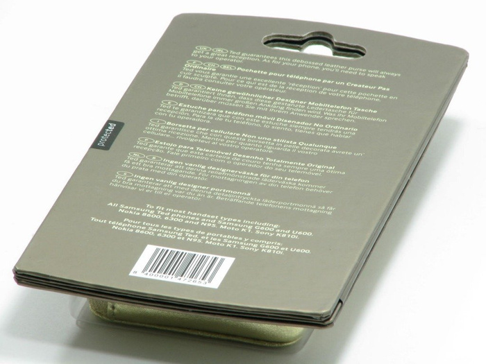 Etui Portfel na telefon Ted Baker Złote Uniwersalny