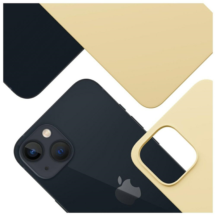 Etui 3MK Hardy MagSilicone do Apple      iPhone 15 Plus żółty