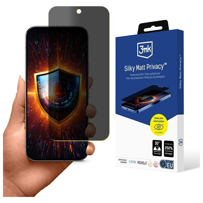 Folia prywatyzująca 3MK Silky Matt       Privacy do Google Pixel 9 Pro