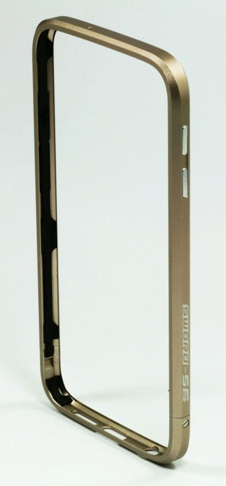 Etui LJY Sword 6 Samsung Galaxy S6 Aluminium Bumper Ramka Złoty