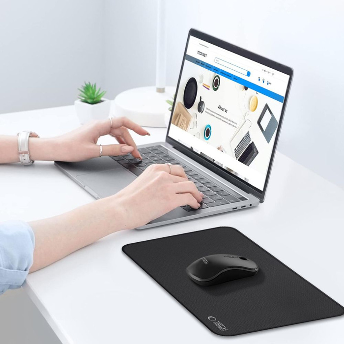 TECH-PROTECT A100 MOUSE PAD 35 x 25CM BLACK
