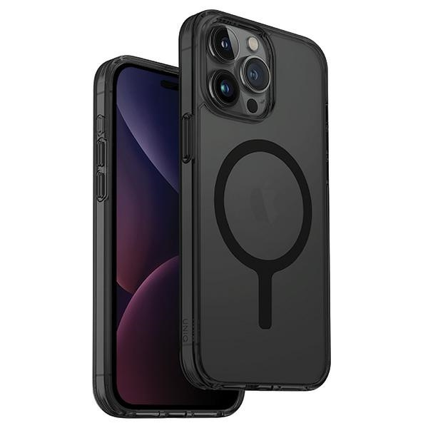 Etui UNIQ etui LifePro Xtreme iPhone 15 Pro Max 6.7" Magclick Charging szary/frost smoke Case