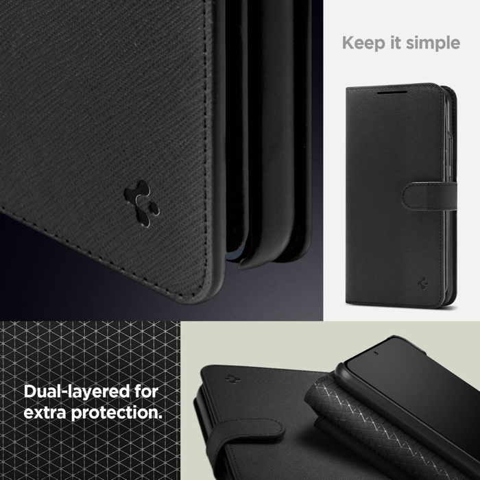 Etui SPIGEN Wallet ”s” Plus Galaxy A54 5G Black