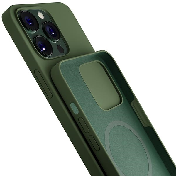 3MK Hardy Case iPhone 13 Pro Max 6,7" zielony/alphine green MagSafe