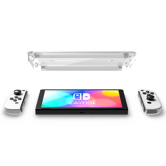 Szkło Hartowane SPIGEN Nintendo Switch Oled Glas.Tr ”ez Fit” 2-Pack 