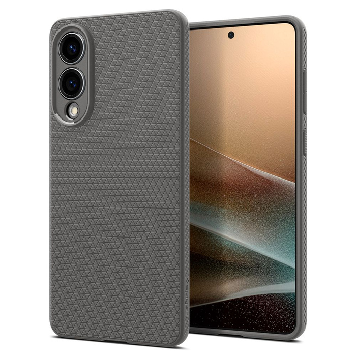 ETUI SPIGEN SAMSUNG GALAXY S25 EDGE LIQUID AIR MARBLE GREY