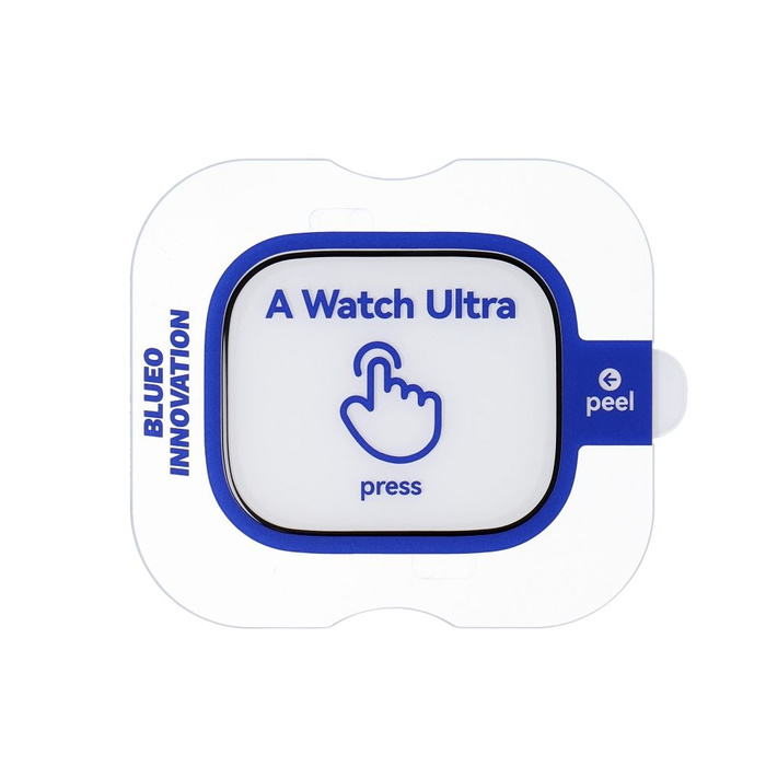 Szkło Hartowane 5D Mr. Monkey Glass - do Apple Watch Ultra / Ultra 2 / Ultra 3 czarny (Strong HD)