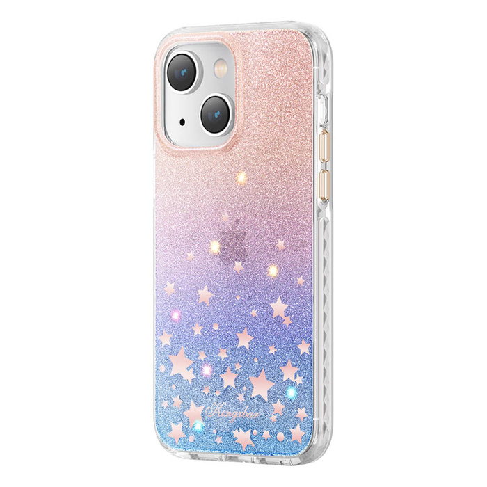 Etui Kingxbar Heart Star Series Etui iPhone 14 Plus Pokrowiec Obudowa Na Tył Plecki Zodiac Case