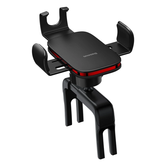 [PO ZWROCIE] Baseus Metal AgeⅡ uchwyt grawitacyjny do okrągłej kratki nawiewu samochodowego czarny (SUJS030001)