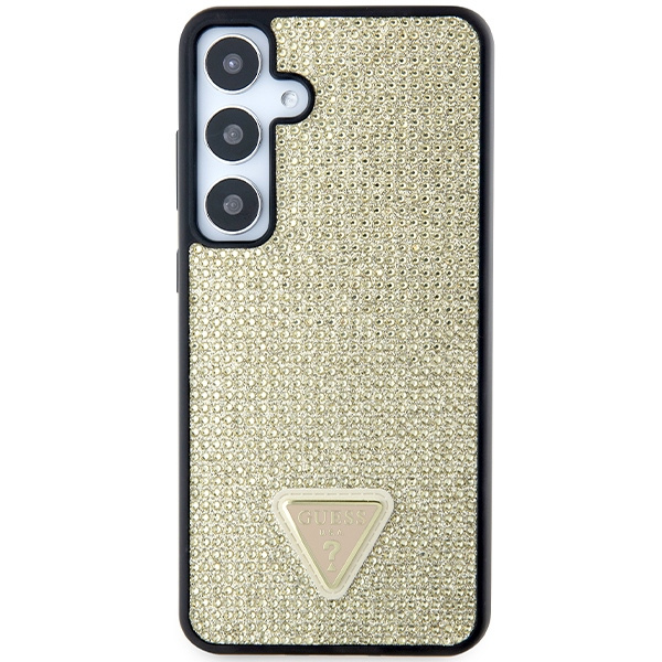 Etui Guess GUHCS24MHDGPPD S24+ S926 złoty/gold hardcase Rhinestone Triangle Case