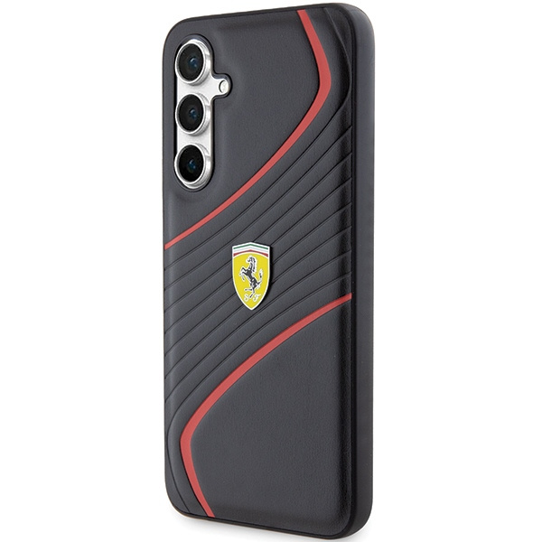 Ferrari FEHCS23FEPTWK Samsung Galaxy S23 FE S711 czarny/black hardcase Twist Metal Logo