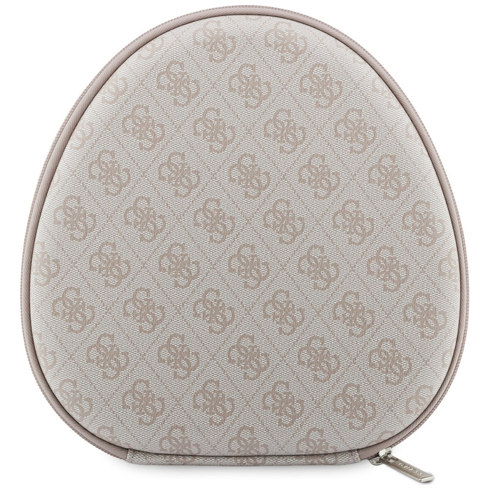 Słuchawki nauszne Guess 4G Triangle Logo Bluetooth ENC różowy