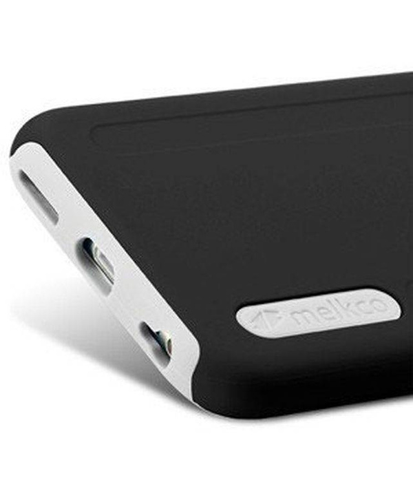 Etui iPhone 6 6S 4,7 MELKCO Dual Layer Black / White