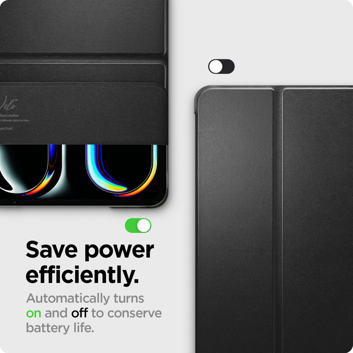 ETUI SPIGEN SMART FOLD IPAD PRO 13 7 / 2024 BLACK