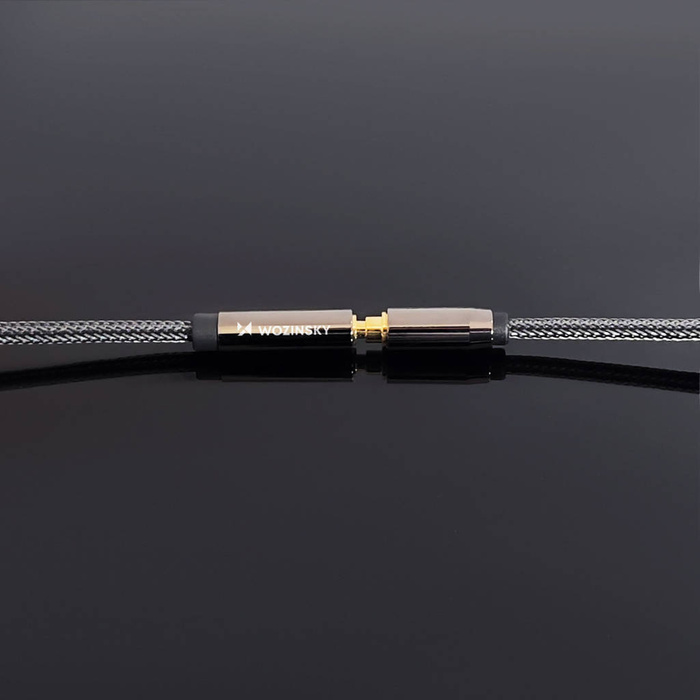 Wozinsky przedłużacz mini jack (żeński-męski) przedłużka AUX 5 m czarny 