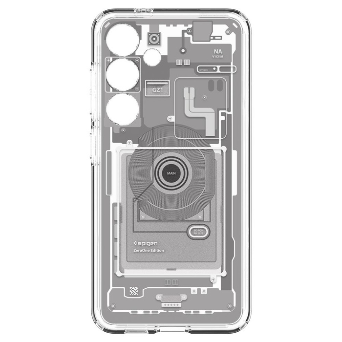 Etui Spigen Ultra Hybrid Galaxy S24 Zero One White Case