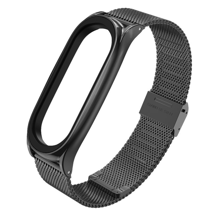 Bransoleta TECH-PROTECT Milaneseband Xiaomi Mi Band 5 Black Czarny