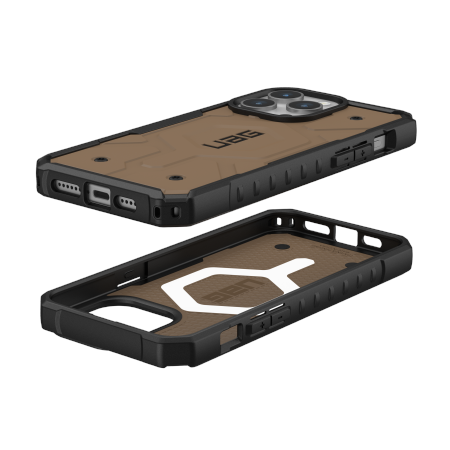 Etui UAG Pathfinder Magsafe - obudowa ochronna do iPhone 15 Pro Max kompatybilna z MagSafe (dark earth) Case