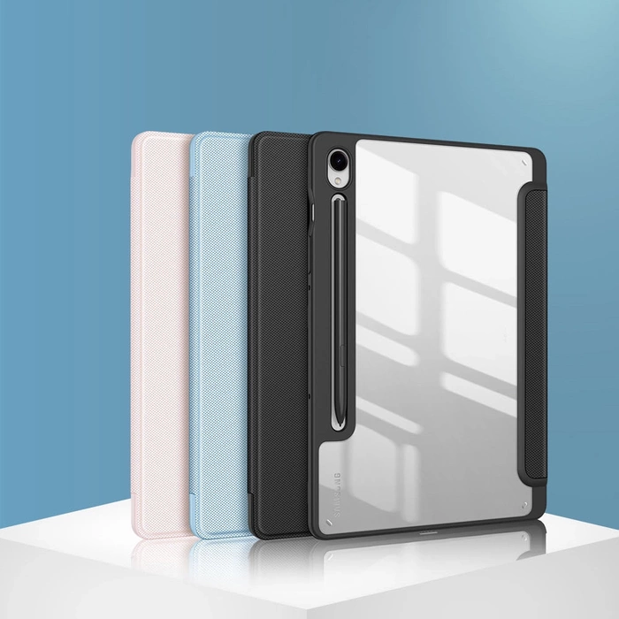 Etui z klapką podstawką Dux Ducis Toby do Samsung Galaxy Tab S9 FE - czarne