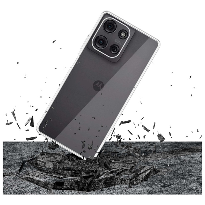 Etui 3MK Clear Case do Motorola Moto G75