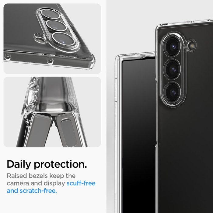 ETUI SPIGEN ULTRA HYBRID PRO GALAXY Z FOLD 6 CRYSTAL CLEAR