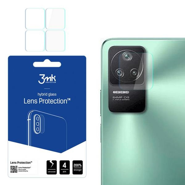 Szkło Hybrydowe 3MK Xiaomi Poco F4 5G Lens Protect Ochrona Na Obiektyw Aparatu 4szt Glass