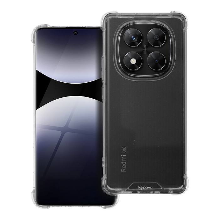 ROAR futerał ARMOR do XIAOMI Redmi Note 14 Pro+ 5G transparentny