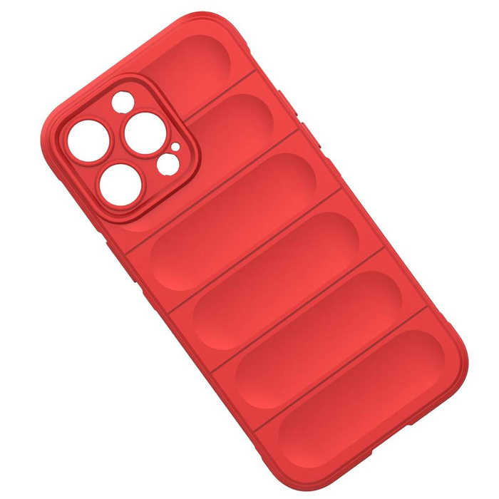 Etui Magic Shield Case Etui Do iPhone 14 Pro Max Elastyczny Pancerny Pokrowiec Burgundowycase