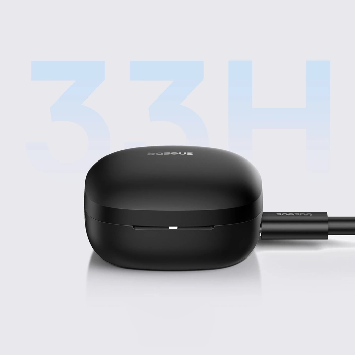 BASEUS słuchawki bezprzewodowe bluetooth TWS E19 czarne