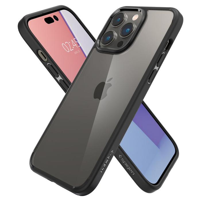 Etui Spigen Ultra Hybrid iPhone 14 Pro Max Matte Black