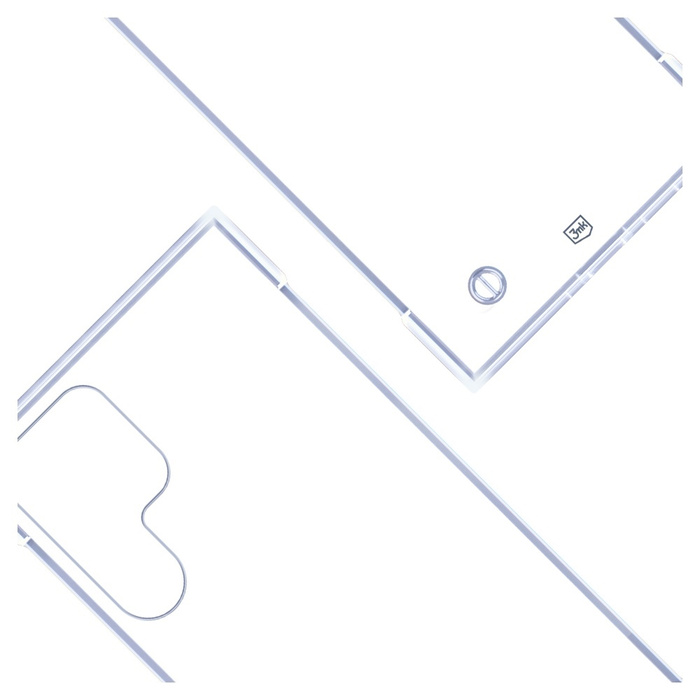 Etui 3MK Just20g Clear Case do Samsung  Galaxy S22 Ultra 5G