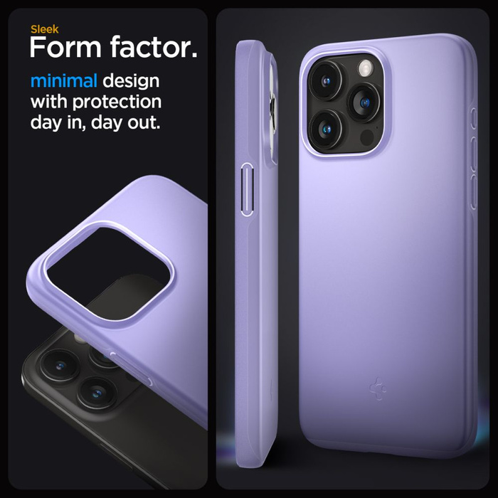 Etui iPhone 15 Pro Max Spigen Thin Fit Iris Purple