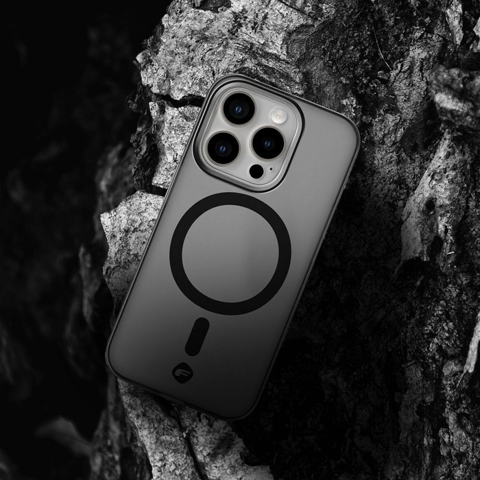 Etui na Samsung S25 PLUS Forcell F-Protect Levels Dual Layer 4D technology zgodny z MagSafe Military Drop-Test black camo