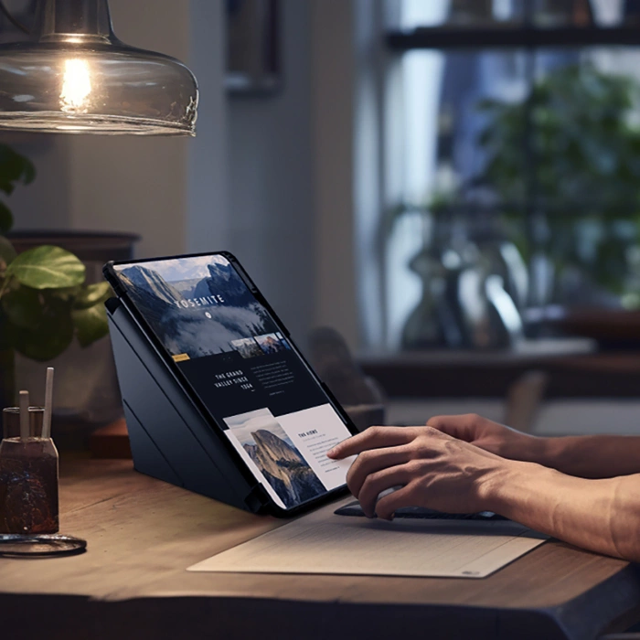 Nillkin Bumper PRO Protective Stand Case Multi-angle for iPad Pro 12.9 2020/2021/2022/ Air 13 2024 Black