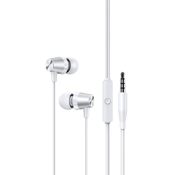 Słuchawki USAMS Jack 3,5 mm Stereo EP-42 SJ475HS02 Biały