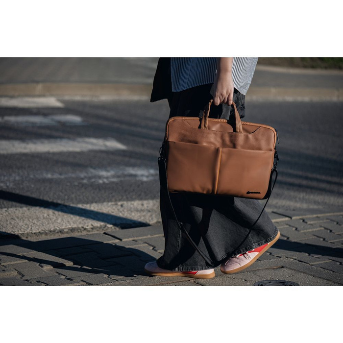 Torba na laptopa 15,6" Forcell F-Protect URBAN STYLE brązowa