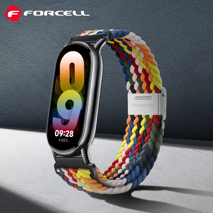 FORCELL F-DESIGN FX5 pasek do XIAOMI Mi Band 8 siedem kolorów