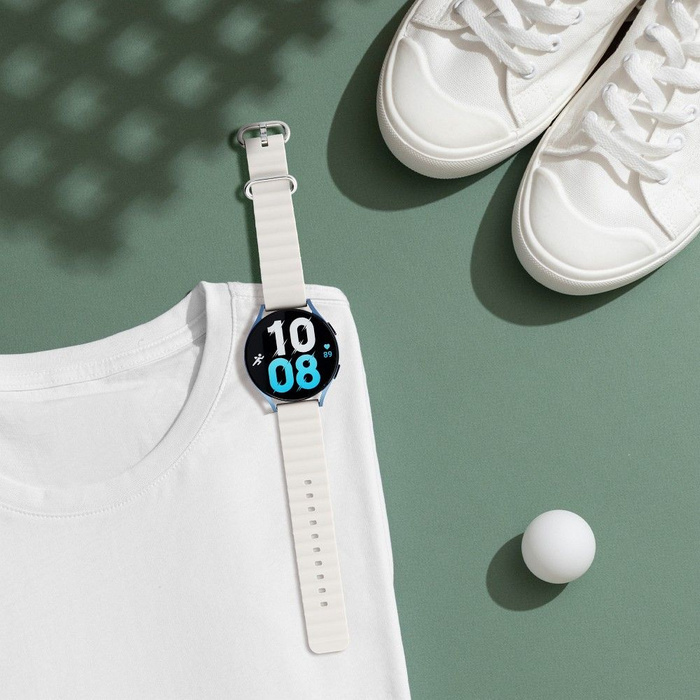 Pasek do Samsung Galaxy Watch Forcell Forcell F-Design FS01 dziurki silikon 20 mm gwiezdny