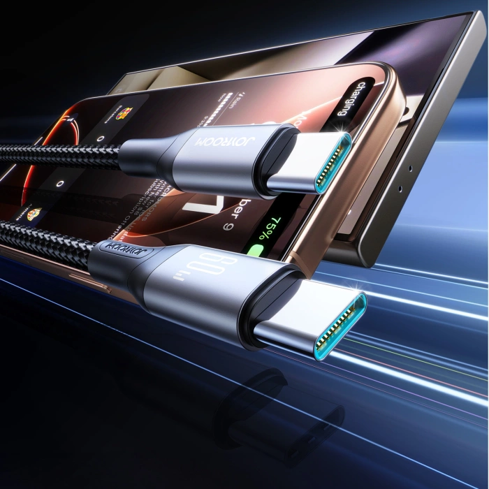 Kabel Joyroom S-A28 Flash Series 60W USB-C - USB-C 1m - czarny