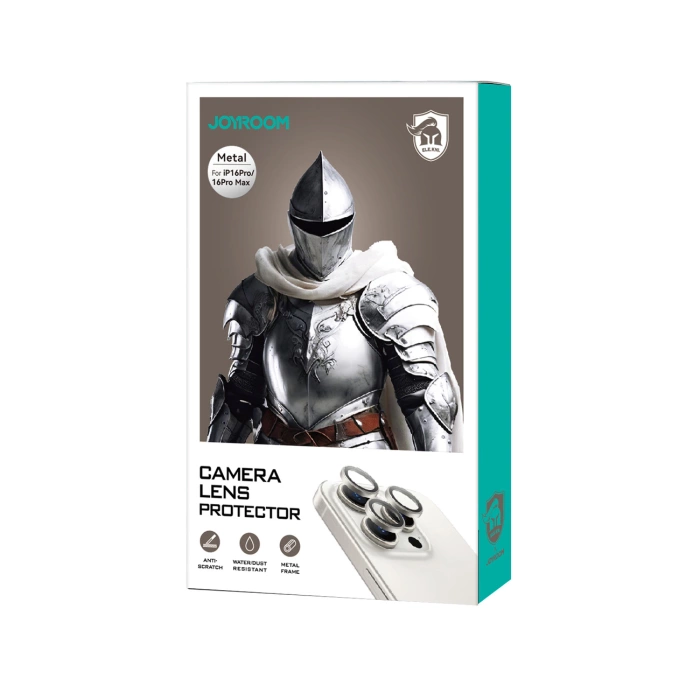 Szkło ochronne Joyroom JR-MFY0259 na obiektywy iPhone 16/16 Plus - różowe